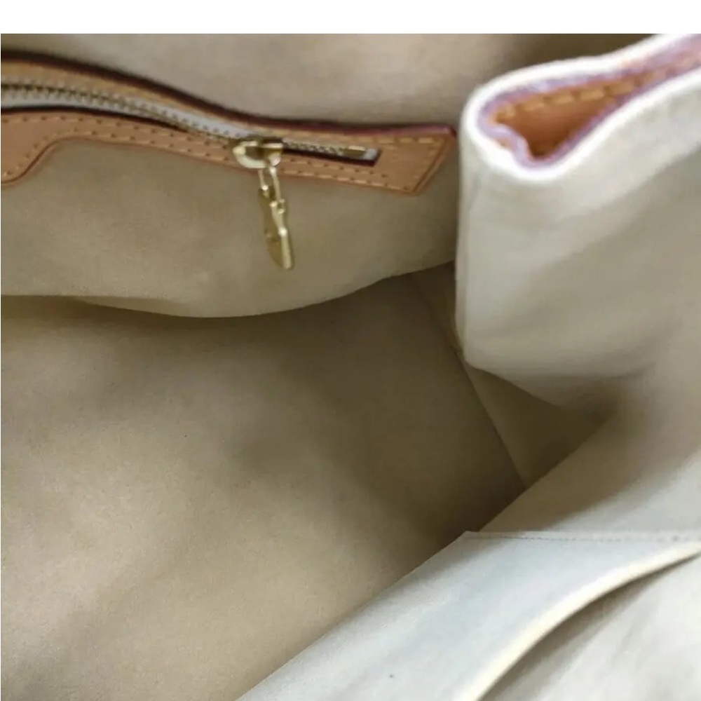 Louis Vuitton Authentic Shoulder Bag in Damier Azure Canvas. Suede interior - Picture 10 of 10